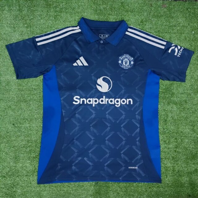 AAA Quality Manchester Utd 24/25 Away Dark Blue Leaked Jersey